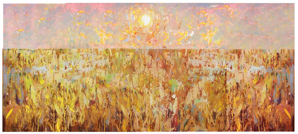Cornfield Collage, 2017 بواسطة ديفيد ماكونوتشي