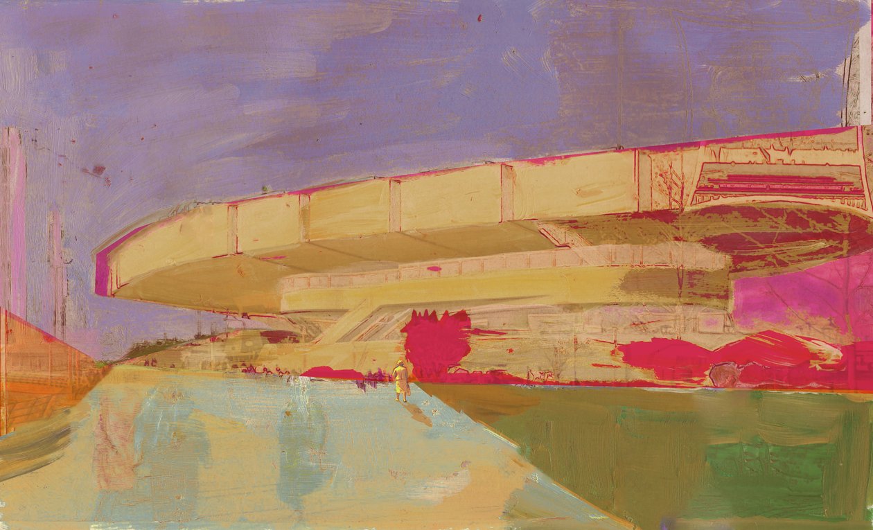 Telephone Pavilion, 2016, Mixed Media بواسطة ديفيد ماكونوتشي