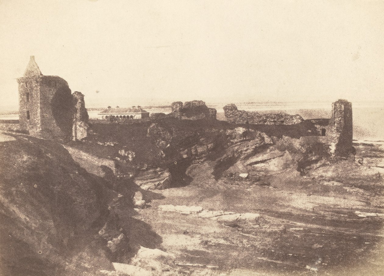 القلعة ، سانت أندروز ، 1843-1847. التأليف: ديفيد أوكتافيوس هيل ، روبرت أدامسون. بواسطة ديفيد أوكتافيوس هيل ، روبرت آدمسون