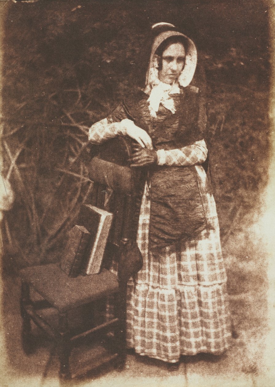 امرأة غير معروفة ، ج. 1844. بواسطة ديفيد اوكتافيوس هيل