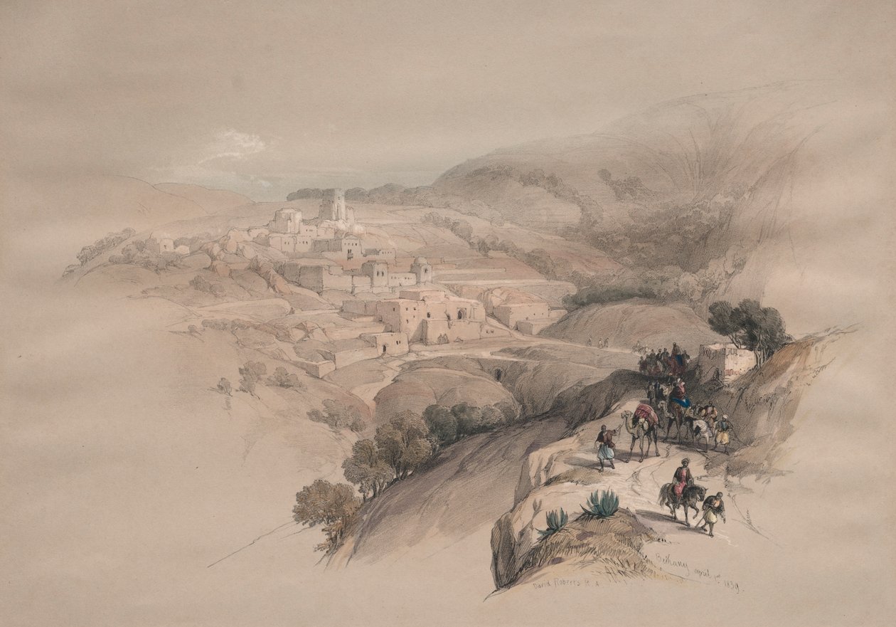 بيثاني ، 1839. بواسطة ديفيد روبرتس