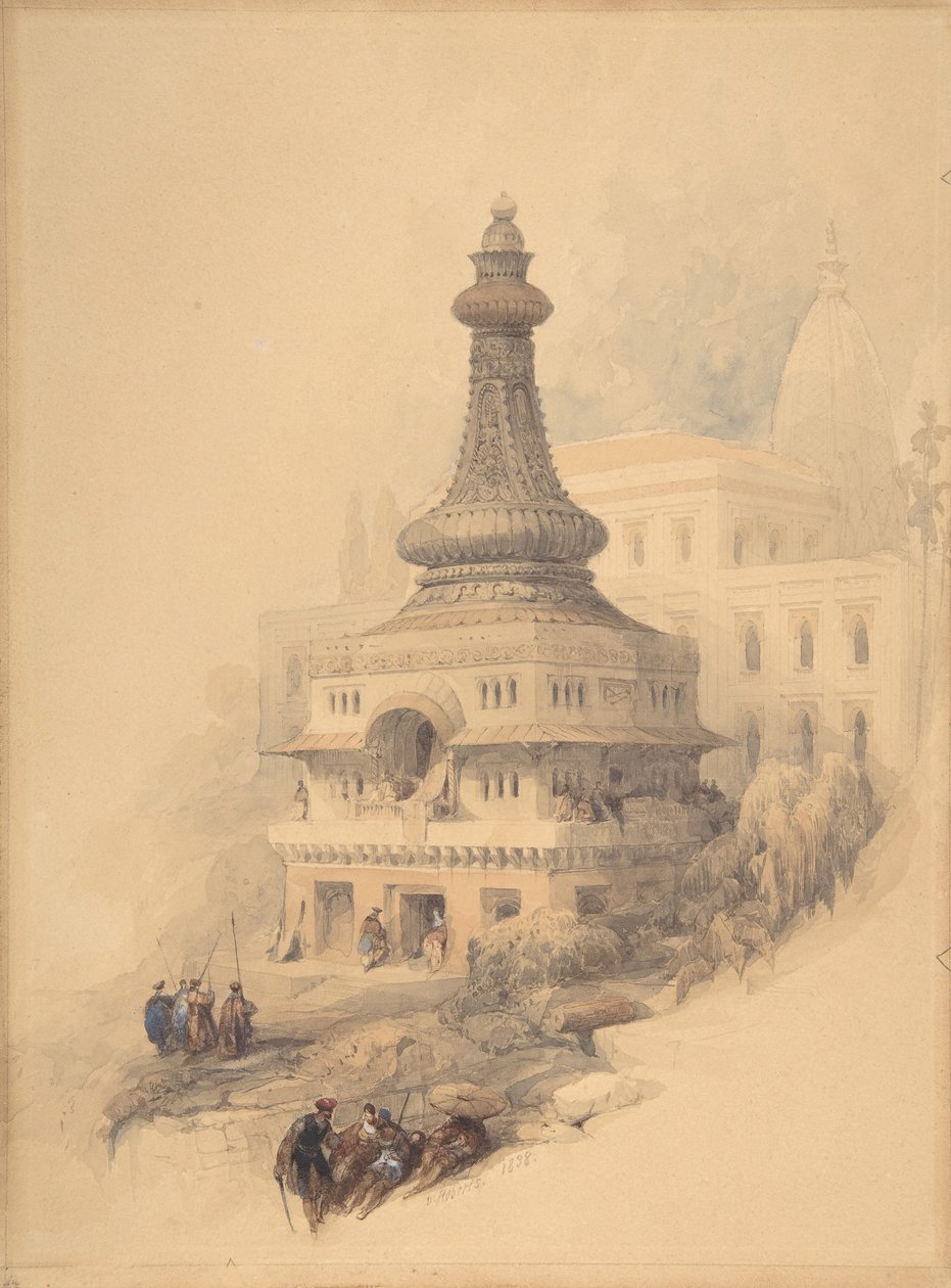 المشهد الشرقي 1838. بواسطة ديفيد روبرتس