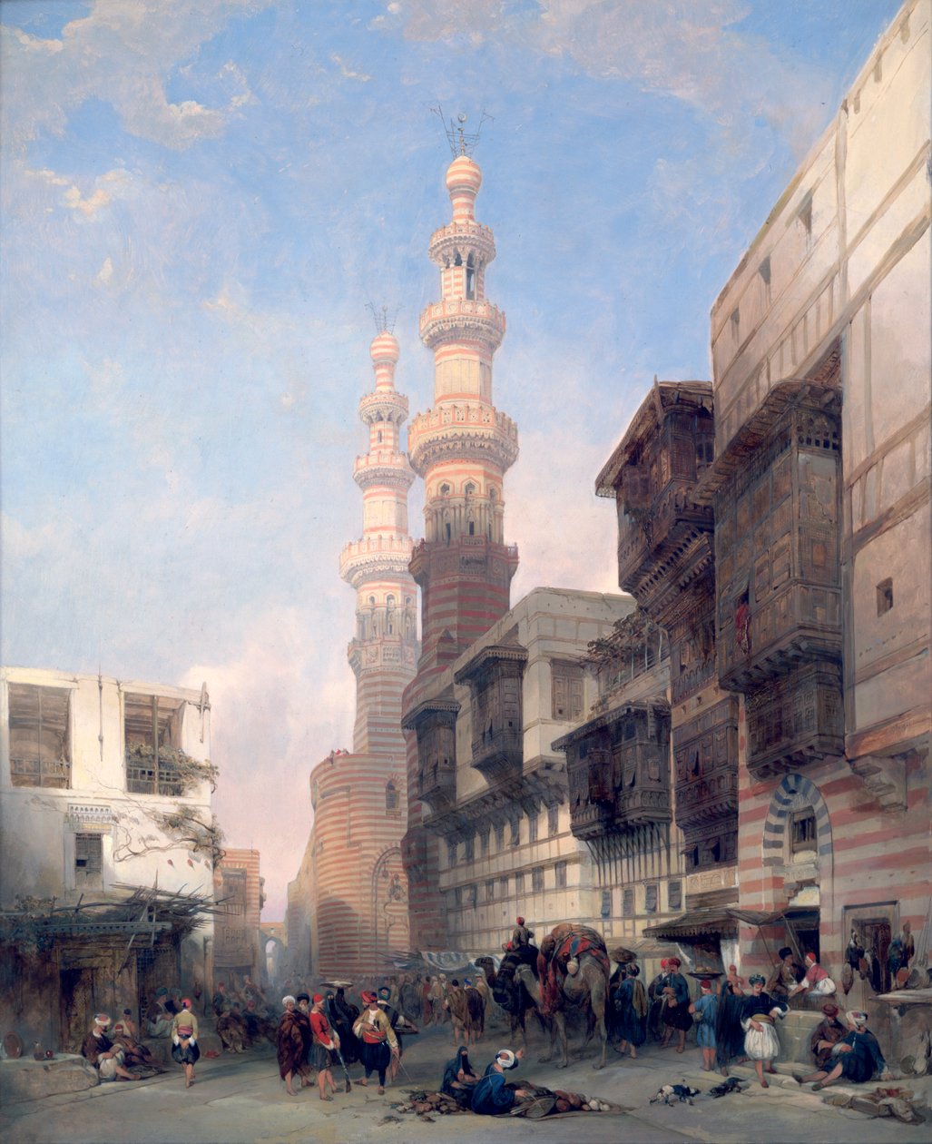 بوابة ميتاوية ، 1843 بواسطة ديفيد روبرتس