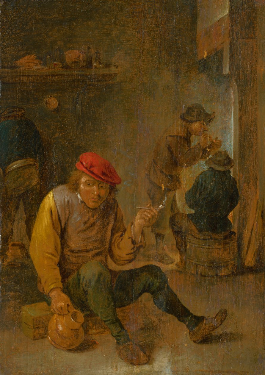 مدخن ، ج. 1650. بواسطة ديفيد تينيرز الأصغر