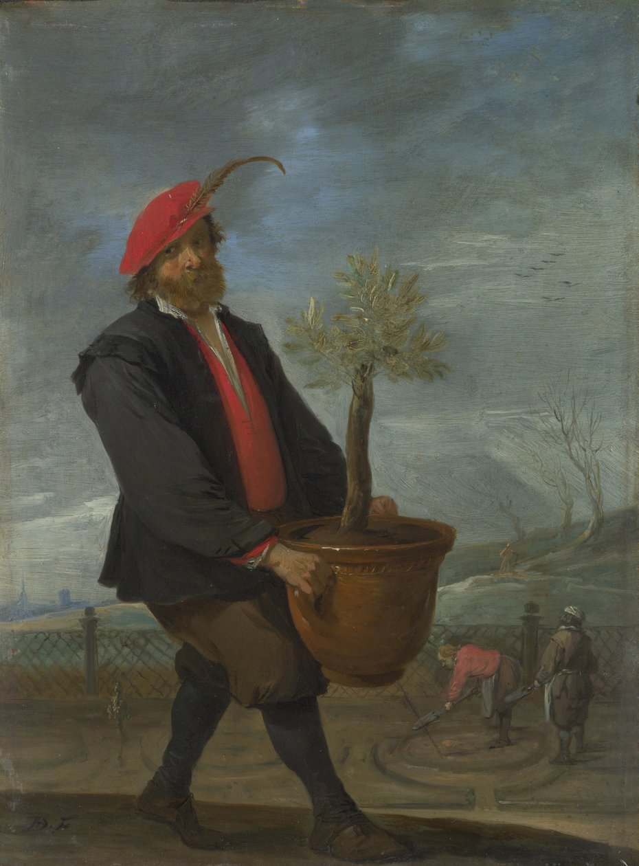 فصل الربيع من مسلسل الفصول الأربعة ، ج. 1644 بواسطة ديفيد تينيرز الأصغر