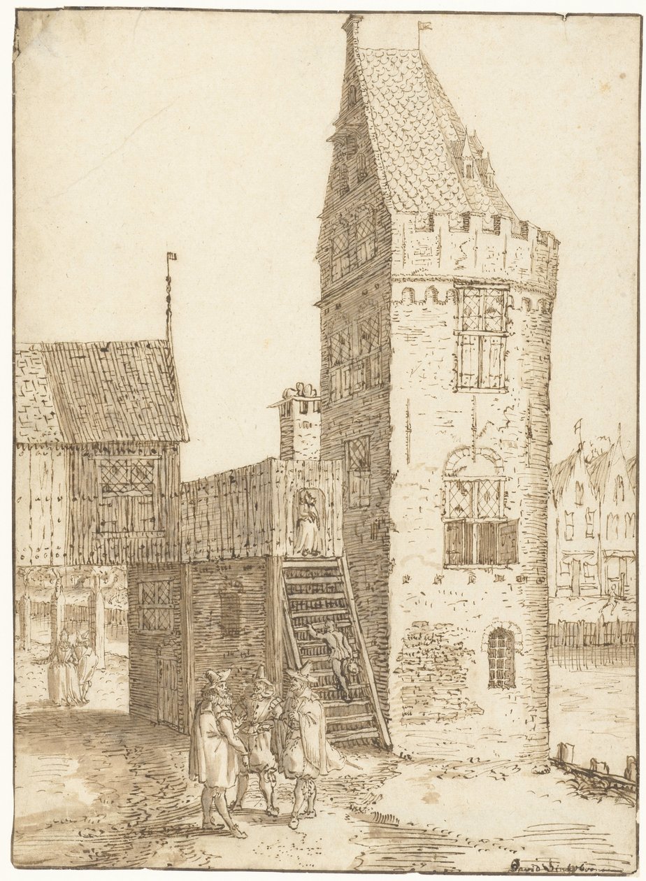 برج Swijgh Utrecht في أمستردام بواسطة ديفيد فينكبونس (أنا)