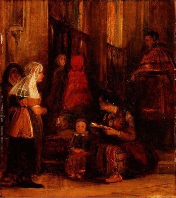 سبع شخصيات في الكنيسة بواسطة ديفيد ويلكي