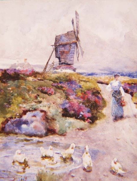 The Mill on the Common ، هوتون ، هانتينغدونشاير بواسطة ديفيد وودلوك