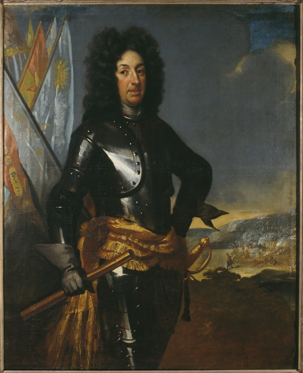لو كومت آدم لودفيج لوينهاوبت ، الجنرال suedois - صورة الكونت آدم لودفيج لوينهاوبت (1659-1719) ، بقلم كرافت ، ديفيد ، فون (1655-1724). زيت على قماش. الأبعاد: 144 × 117 سم. متحف ستوكهولم الوطني بواسطة ديفيد فون كرافت
