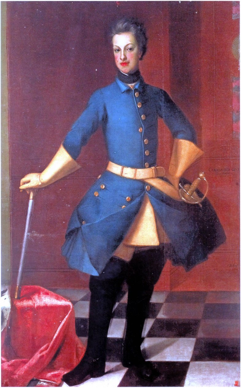 صورة تشارلز فريدريك من هولشتاين-غوتورب (1700-1739) بواسطة ديفيد فون كرافت