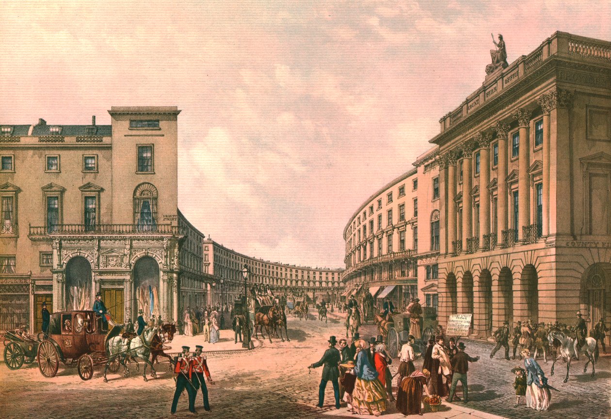 الربع ، شارع ريجنت ، c1852. بواسطة يوم وابنه