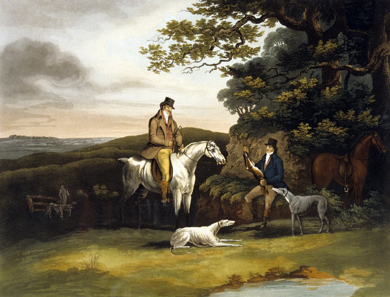 Coursing, plate 3, engraved by R.G. Reeve بواسطة عميد الصغرى. (بعد) ولستنهولمي