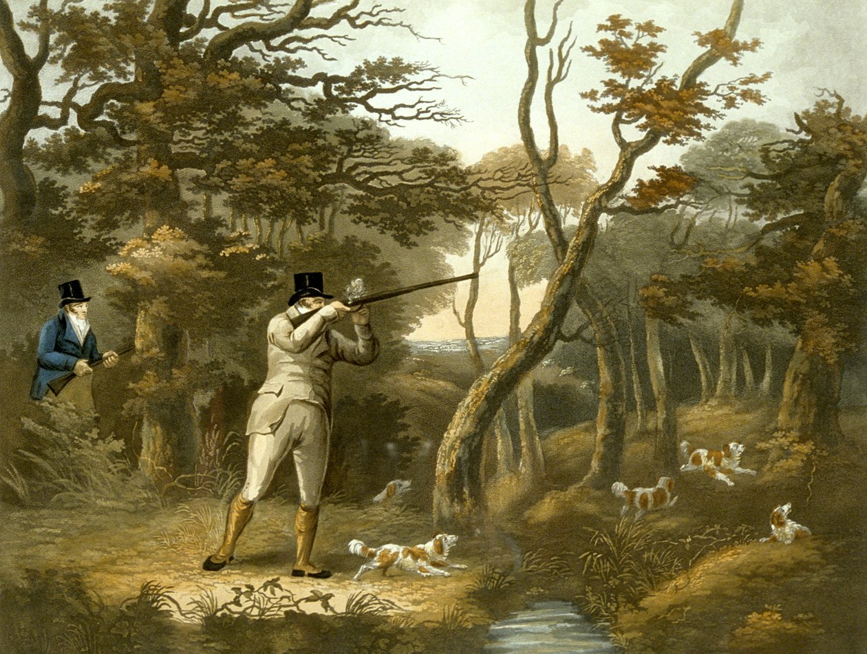 Shooting, plate 2, engraved by R.G. Reeve بواسطة عميد الصغرى. (بعد) ولستنهولمي