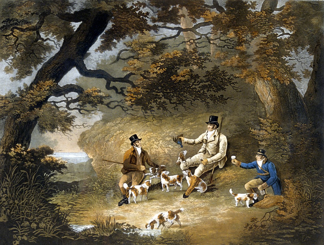 Shooting, plate 3, engraved by R.G. Reeve بواسطة عميد الصغرى. (بعد) ولستنهولمي