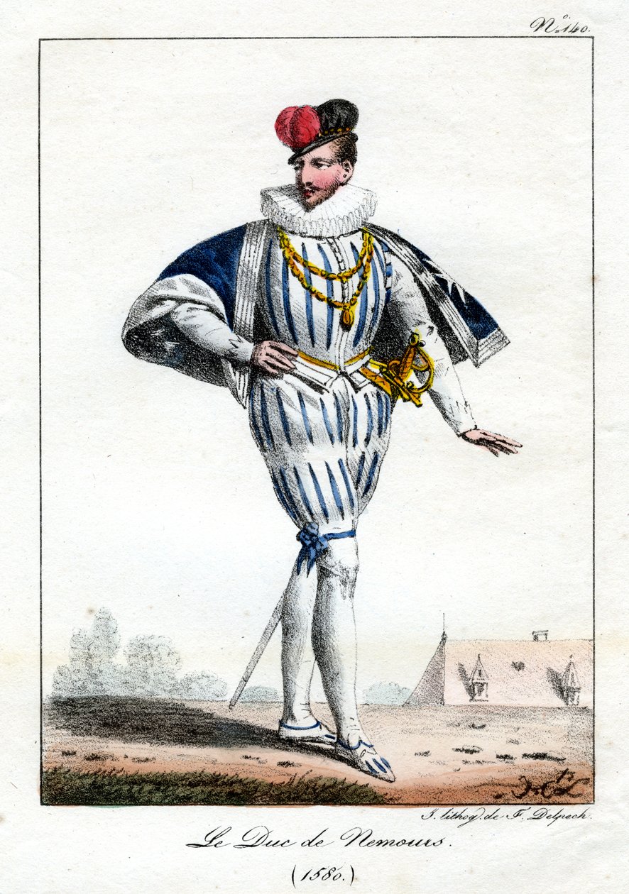 جاك دي سافوي ، دوق نيمور الثاني ، 1580 ، c1795-1825. بواسطة Delpech