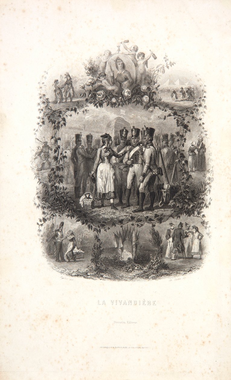 The Vivandiere بواسطة دينيس أوجوست ماري رافت