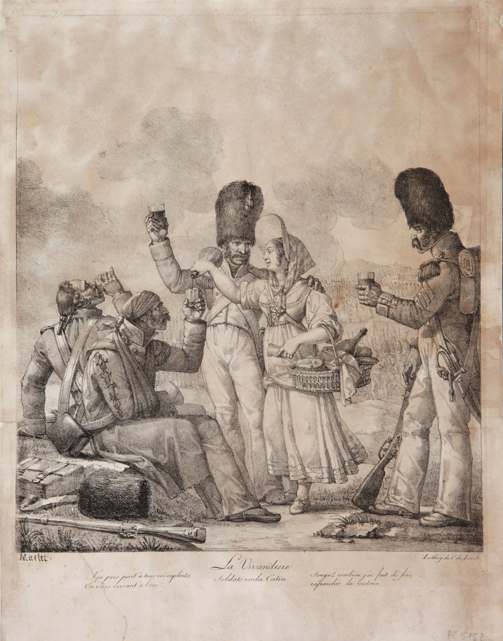 The Vivandière بواسطة دينيس أوجوست ماري رافت