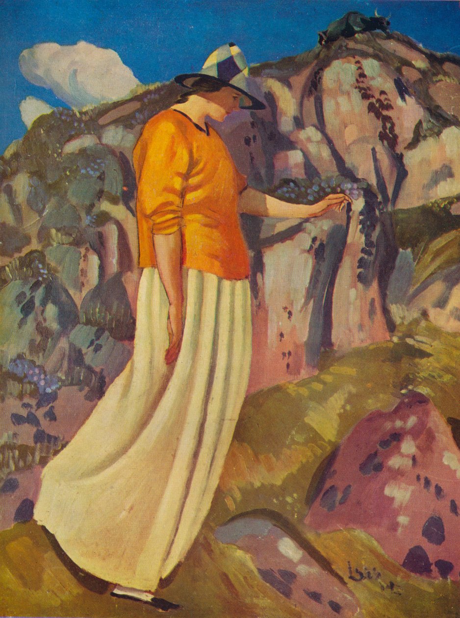 التنورة الصفراء ، 1914 بواسطة ديروينت ليز