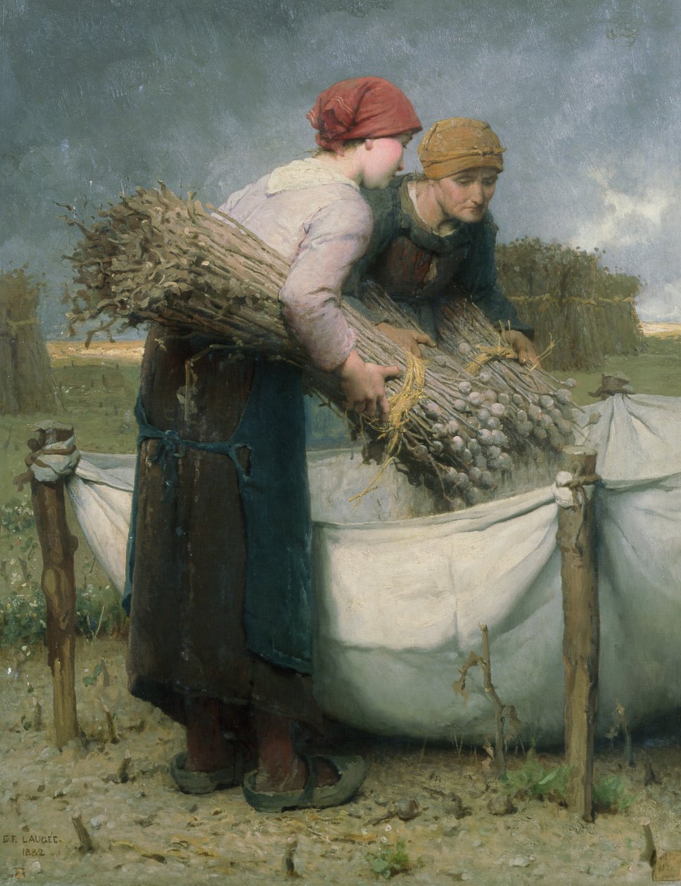 المرأة في الميدان ، 1882 بواسطة رغبة فرانسوا لاوج