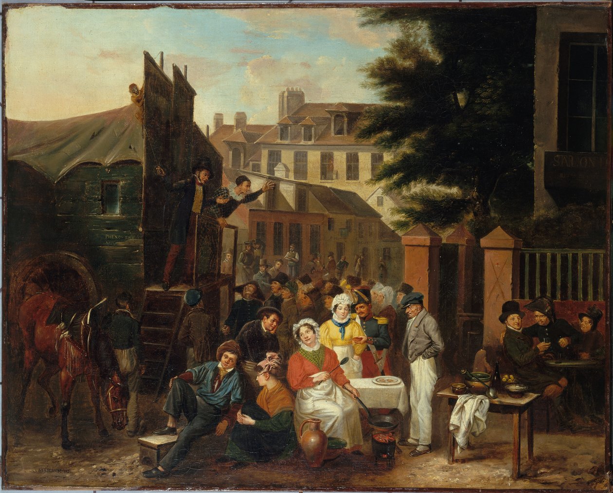 أرض معارض بواسطة الرغبة Adelaide Charles Maignen de Sainte Marie