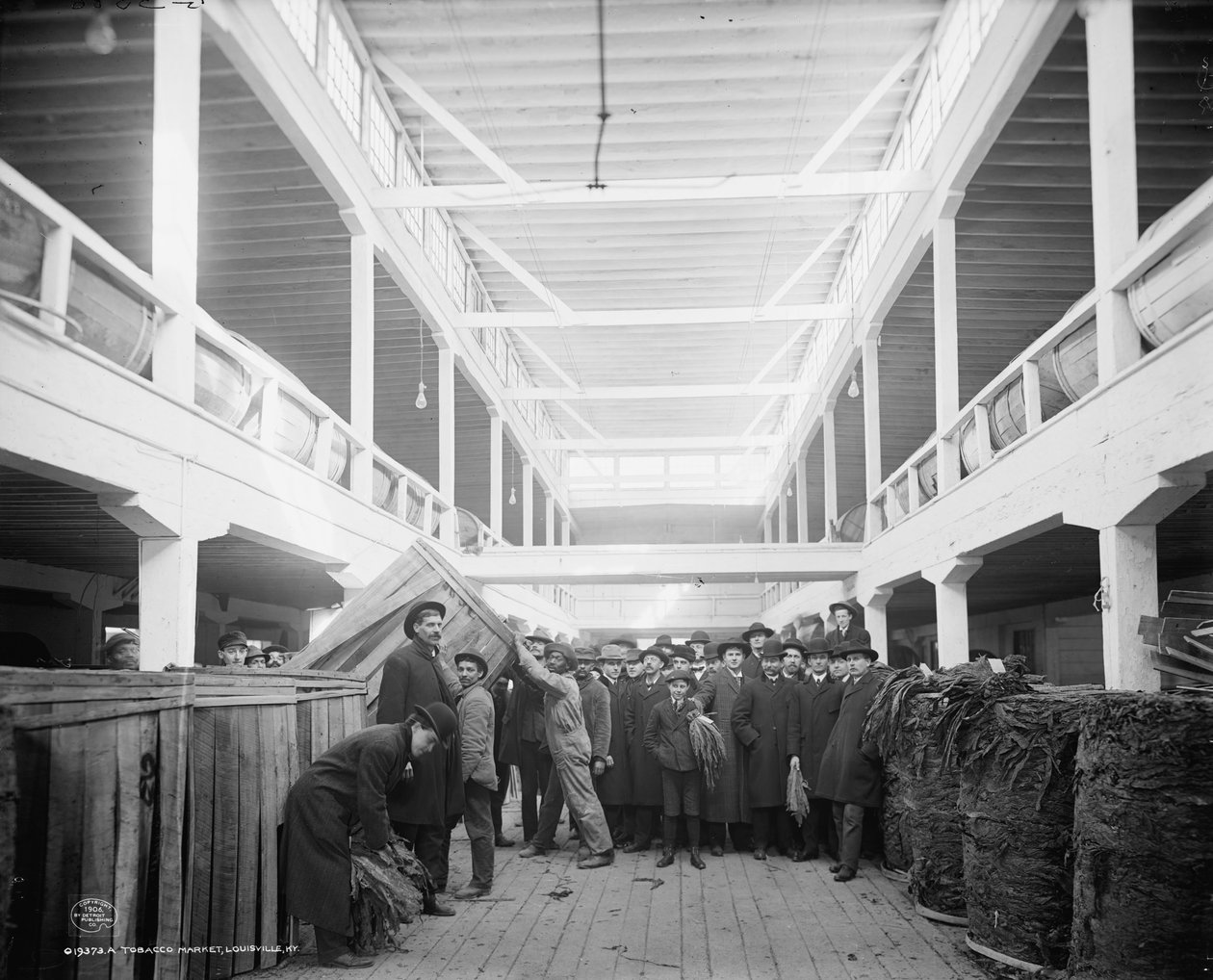 سوق التبغ ، لويزفيل ، كنتاكي ، 1906 بواسطة شركة ديترويت للنشر