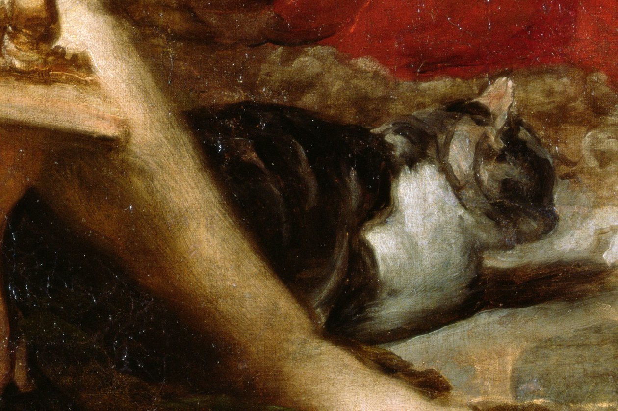 حكاية Arachne ، أو Spinners ، c.1657 زيت على قماش التفاصيل 36741 بواسطة دييجو فيلاسكيز