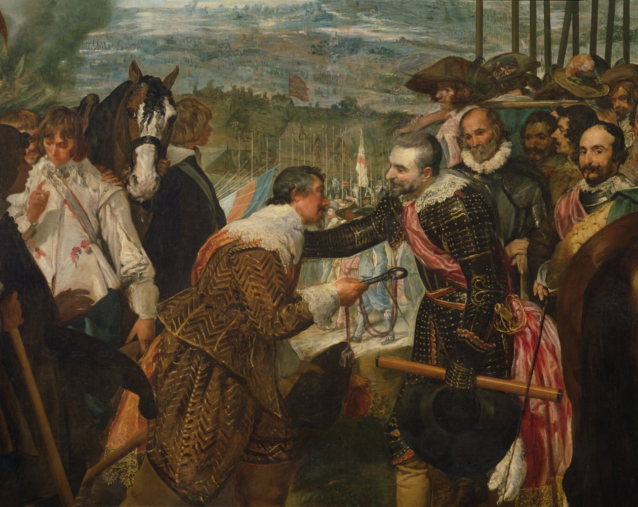 استسلام بريدا ، 1625 ، ج .1635 زيت على قماش من 30730 بواسطة دييجو فيلاسكيز