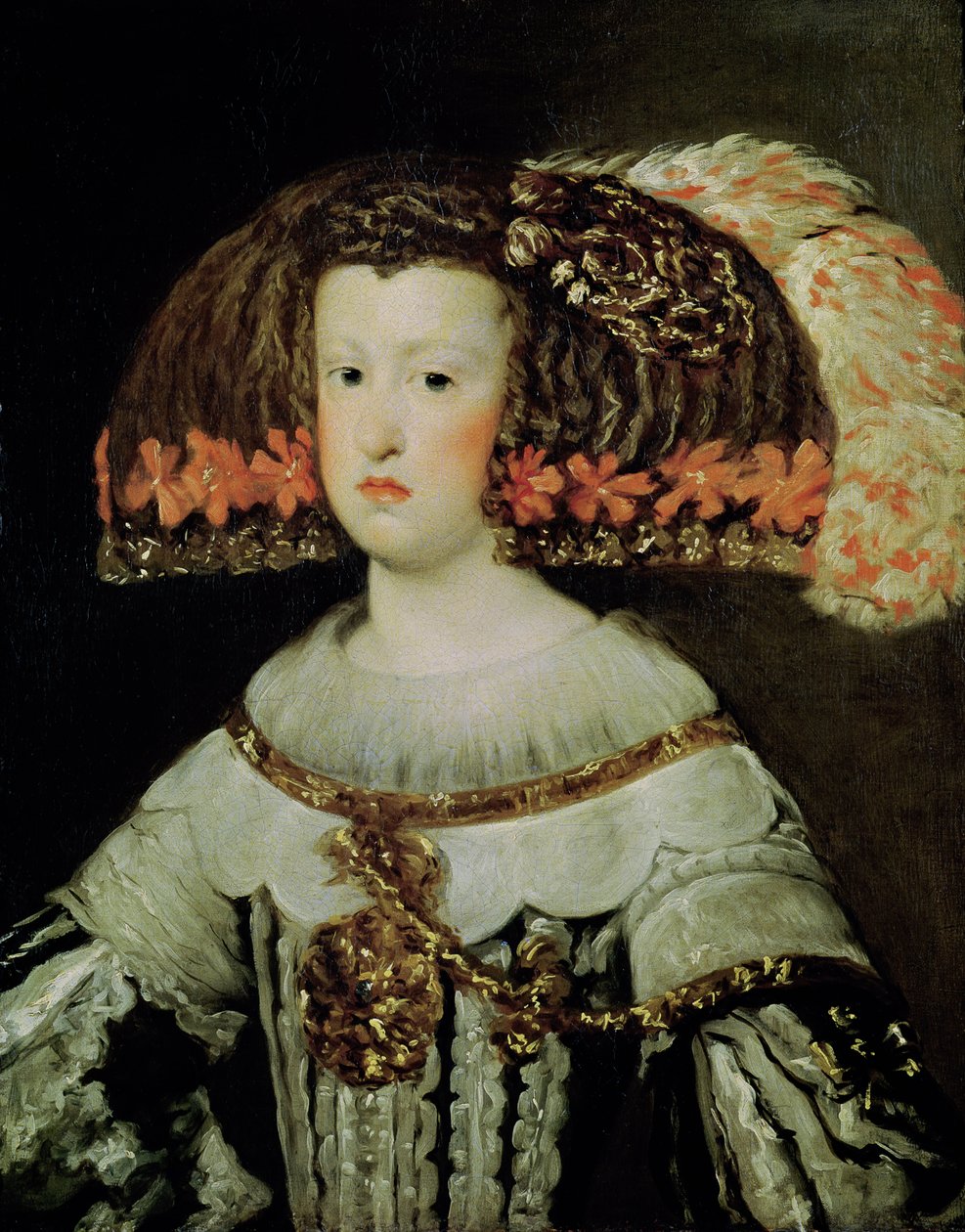 صورة الملكة ماريا آنا (1635-1696) من إسبانيا بواسطة دييجو فيلاسكيز