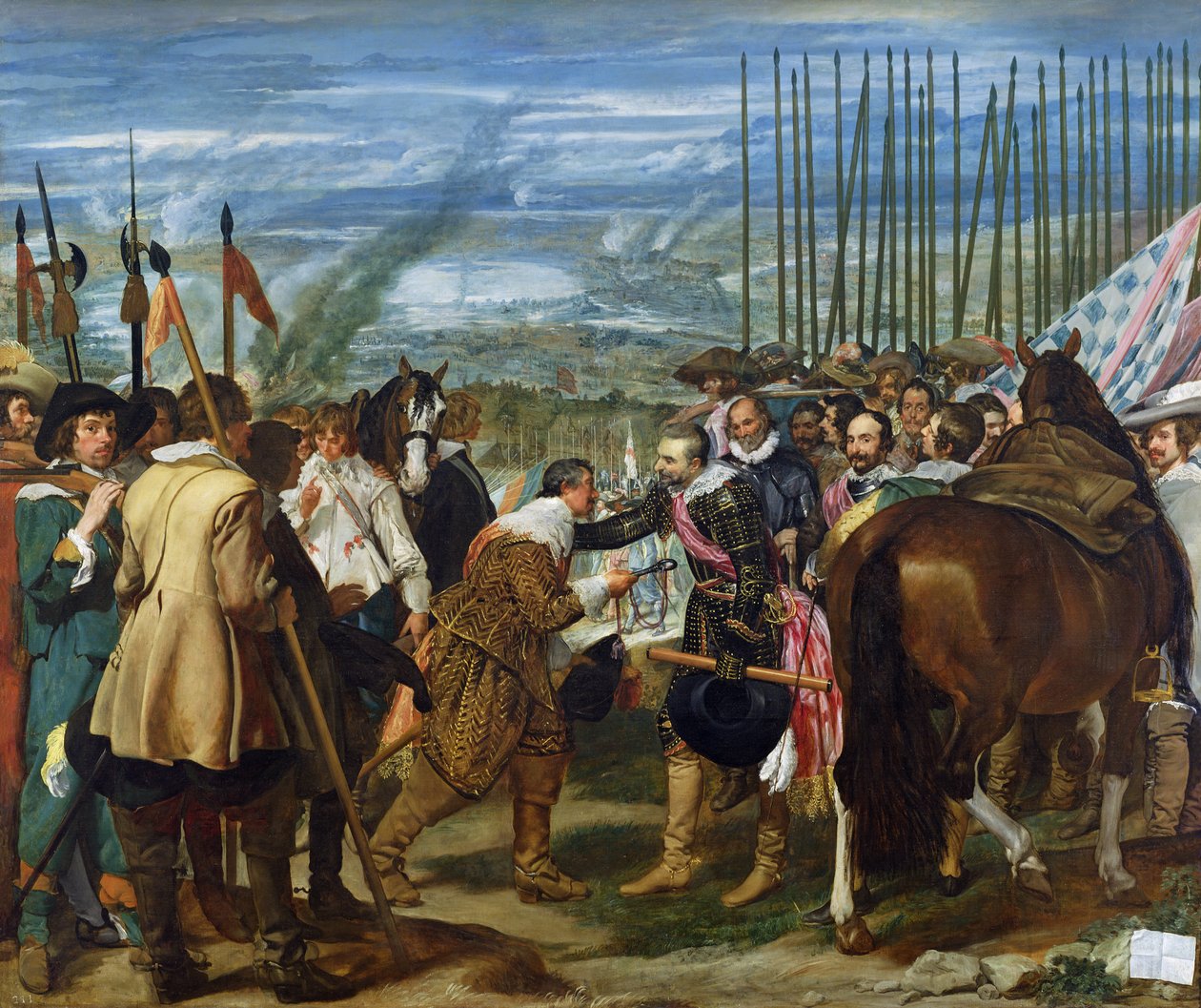 استسلام بريدا ، 1625 ، ج .1635 (انظر أيضًا 68345) بواسطة دييجو فيلاسكيز