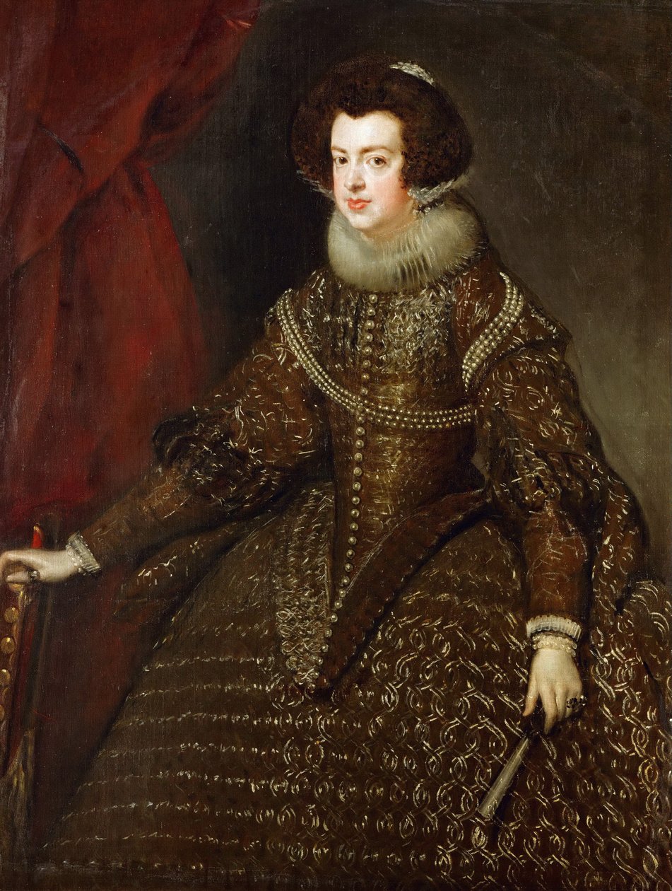 الباروك: صورة إليزابيث من فرنسا (1602-1644) ، ملكة إسبانيا par Velazquez ، دييغو (1599-1660) بواسطة دييجو فيلاسكيز