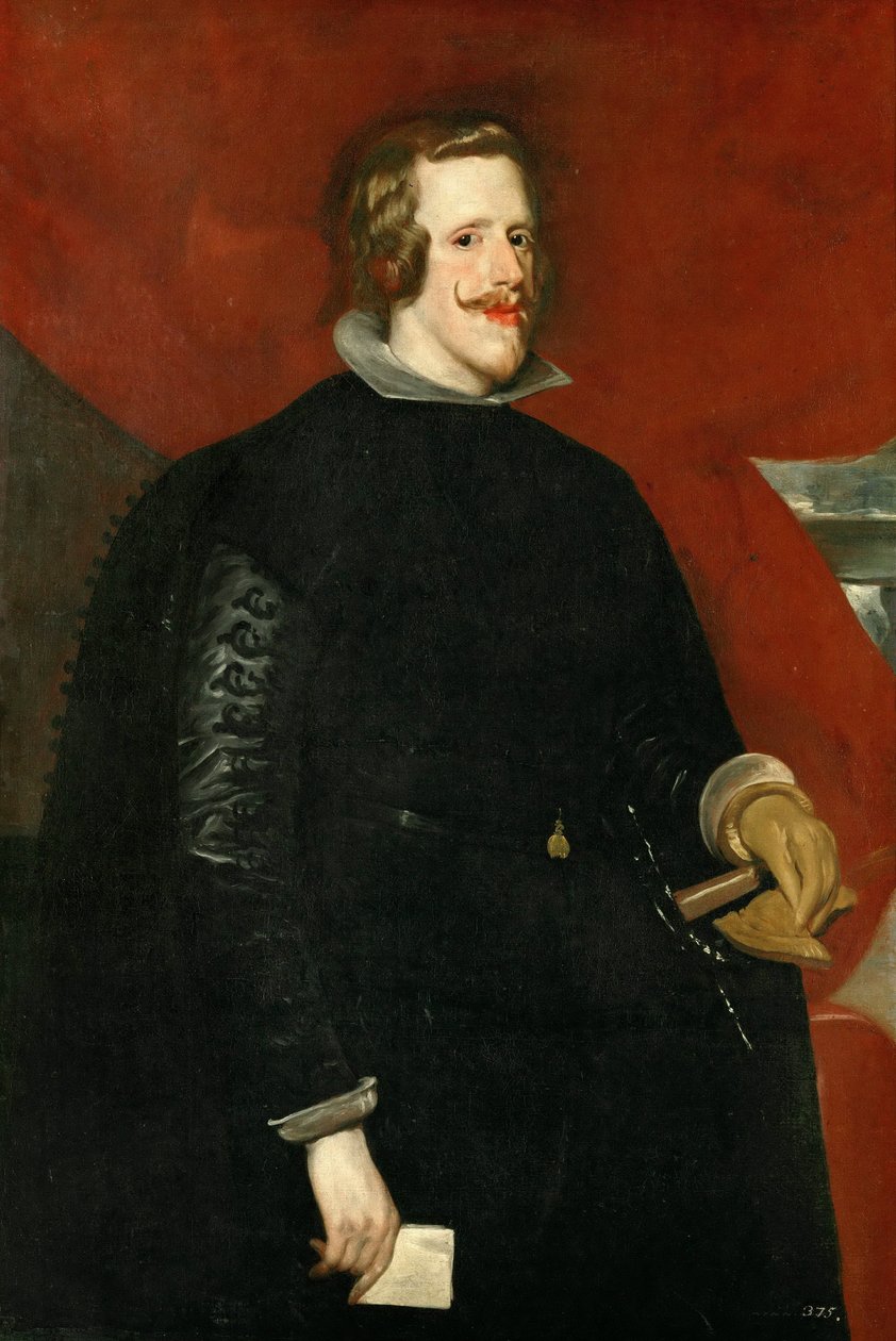 الباروك: صورة فيليب الرابع ملك إسبانيا par Velazquez ، دييغو (1599-1660) بواسطة دييجو فيلاسكيز