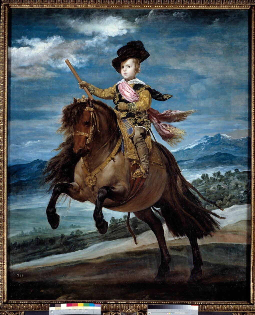 صورة الفروسية للأمير بالتاسار كارلوس (1629-1646). لوحة دييغو رودريغيز دي سيلفا إي فيلاسكيز (1599-1660) بواسطة دييجو فيلاسكيز
