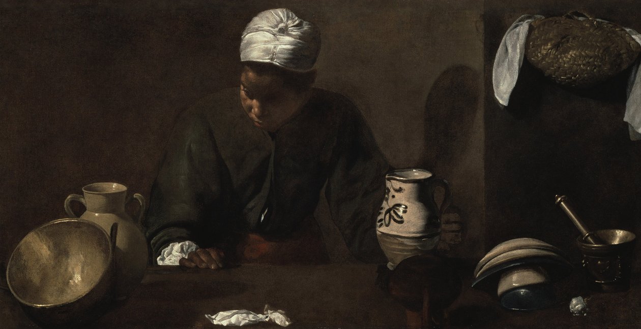 مشهد المطبخ ، 1618-20 بواسطة دييجو فيلاسكيز