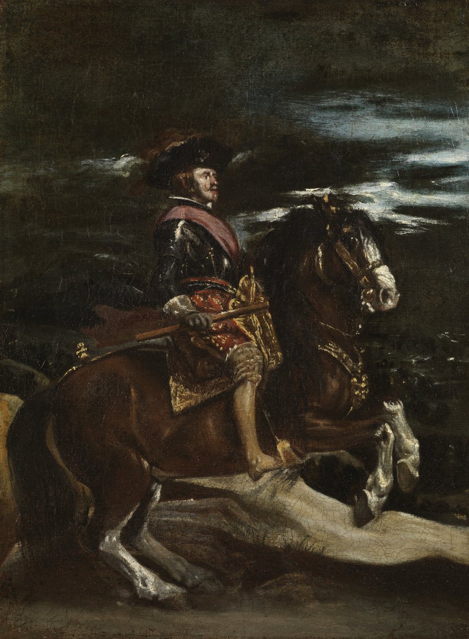 فيليب الرابع على ظهور الخيل ، c.1640-60 بواسطة دييجو فيلاسكيز
