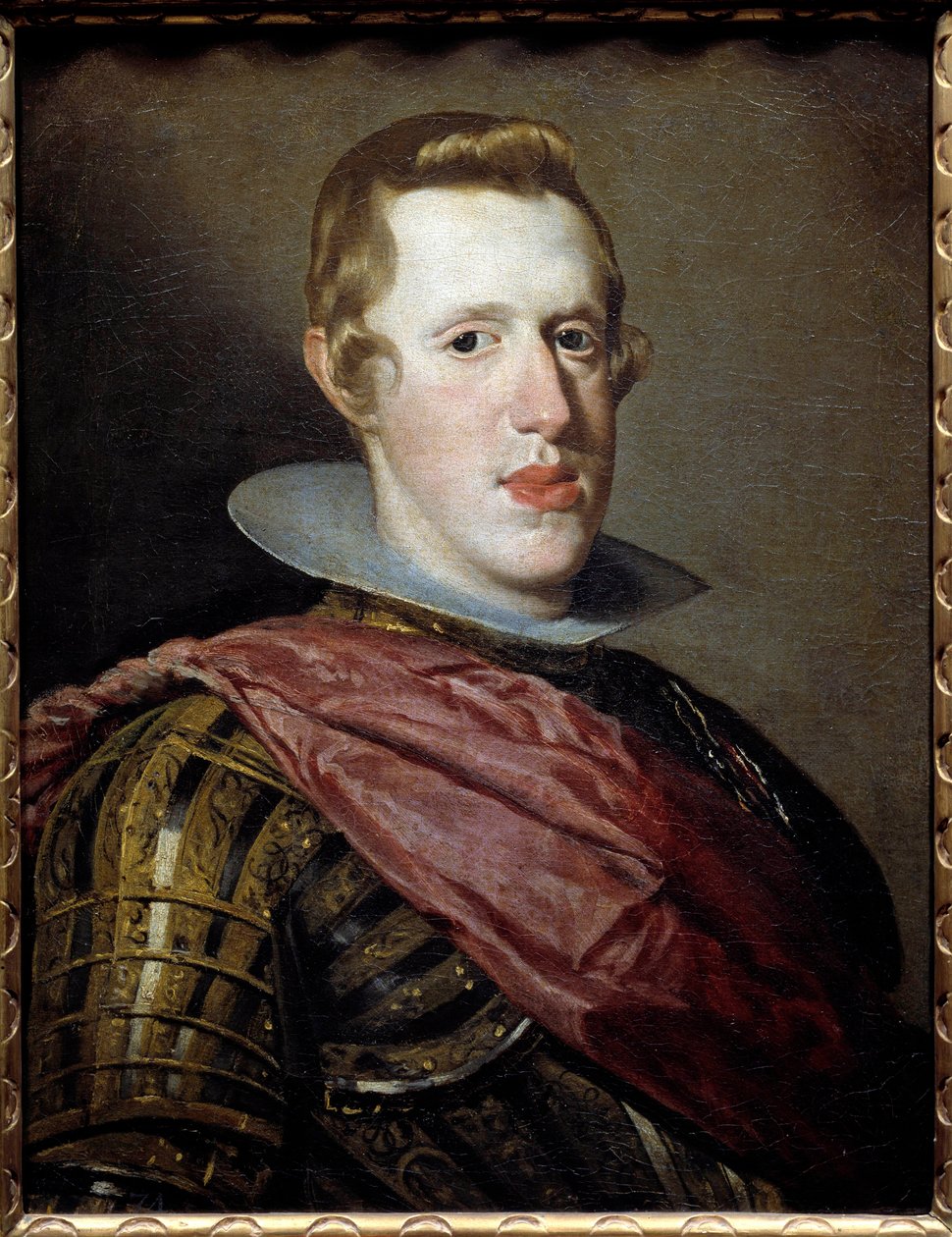 صورة لفيليب الرابع (1605-1665) ، ملك إسبانيا. لوحة دييغو رودريغيز دي سيلفا إي فيلاسكيز (1599-1660) بواسطة دييجو فيلاسكيز