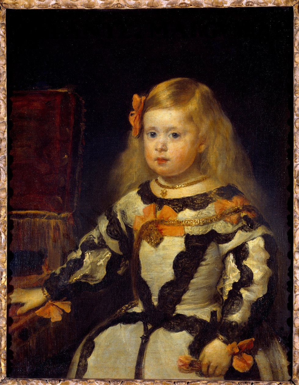 صورة للإنفانت ماري مارغريت (1651-1673) ابنة فيليب الرابع. رسم دييجو فيلاسكيز (فيلاسكيز بواسطة دييجو فيلاسكيز
