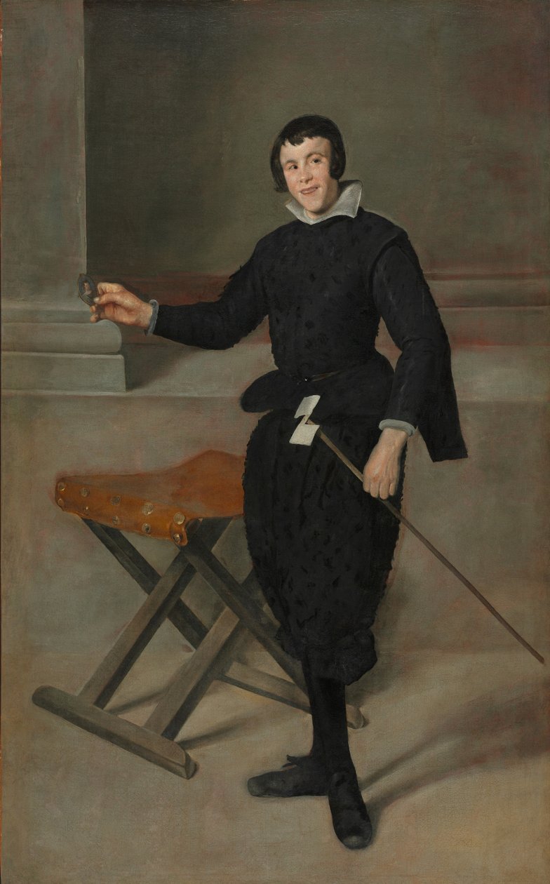 صورة لل Jester Calabazas ، c.1631-1632 بواسطة دييجو فيلاسكيز