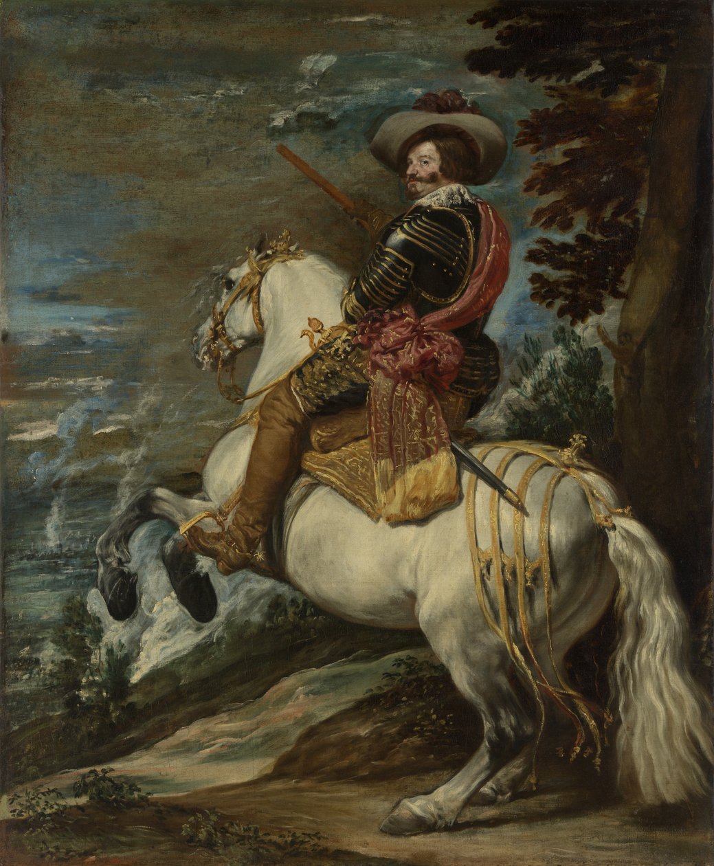 دون جاسبر دي غوزمان 1587-1645 ، الكونت دوق أوليفاريس ، كاليفورنيا. 1635. بواسطة دييجو فيلاسكيز