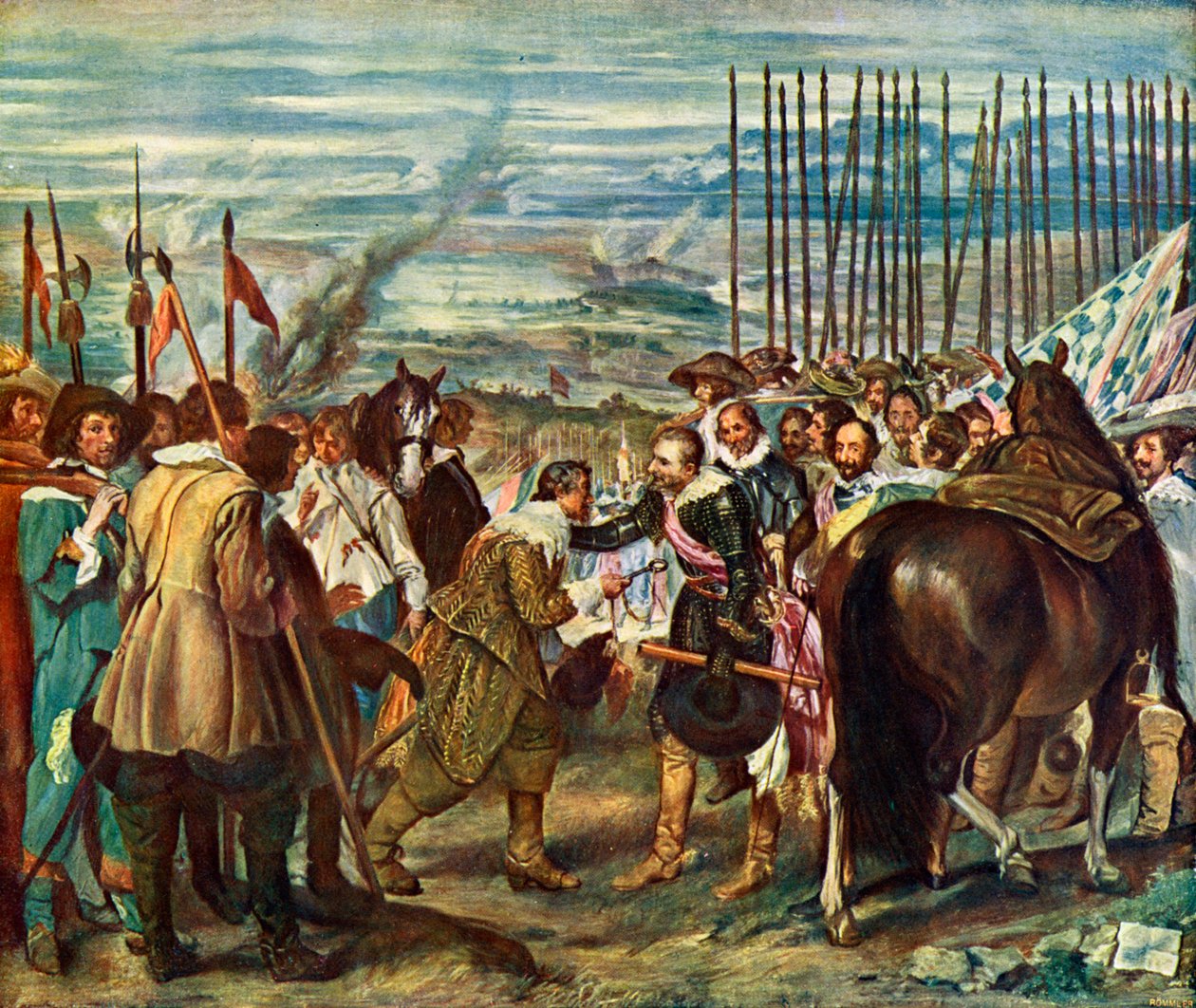 استسلام بريدا لاس لانزاس 1634-1635. بواسطة دييجو فيلاسكيز