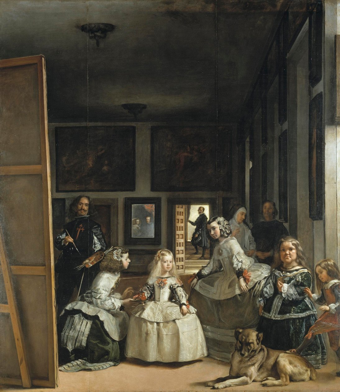 The Maids of Honor Las Meninas ، 1656. بواسطة دييجو فيلاسكيز