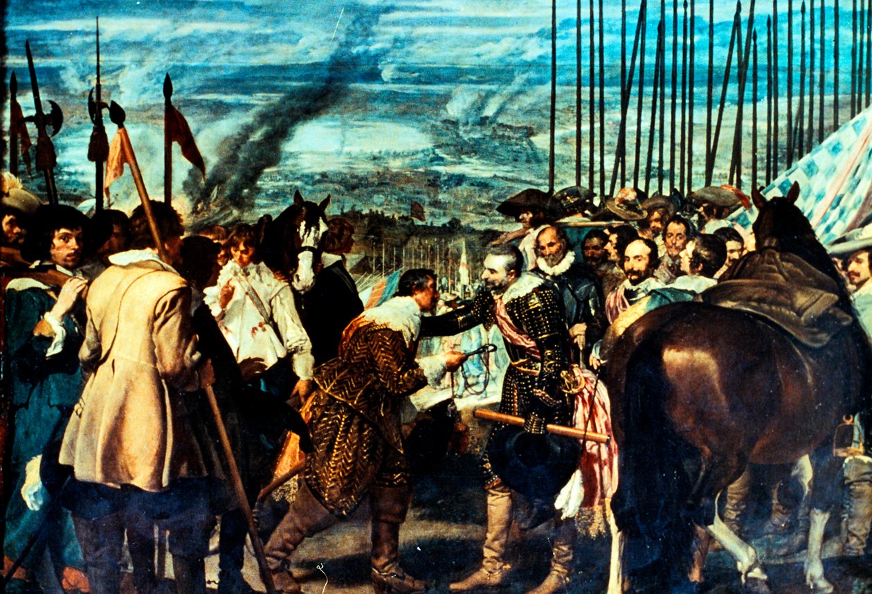 "تخفيض بريدا" ، حرب الثلاثين عامًا ، 1625 ، القرن السابع عشر بواسطة دييجو فيلاسكيز