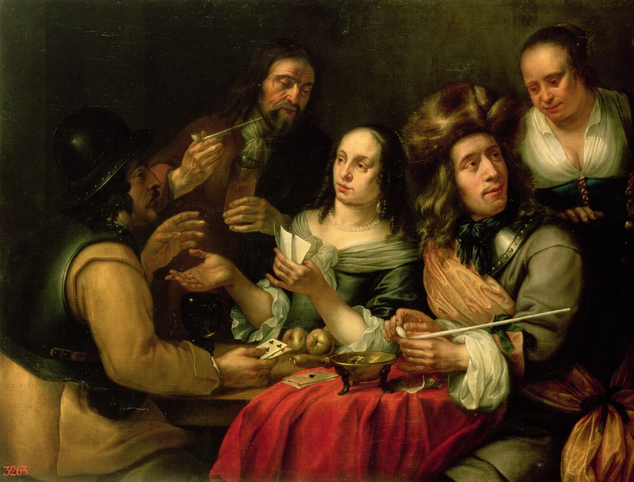 لعب الورق بواسطة Dingeman van der Hagen