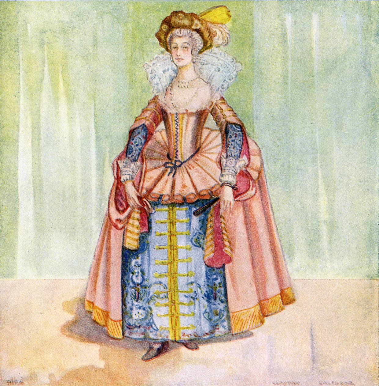 زي المرأة في عهد جيمس الأول (1603-1625) بواسطة ديون كلايتون كالثروب