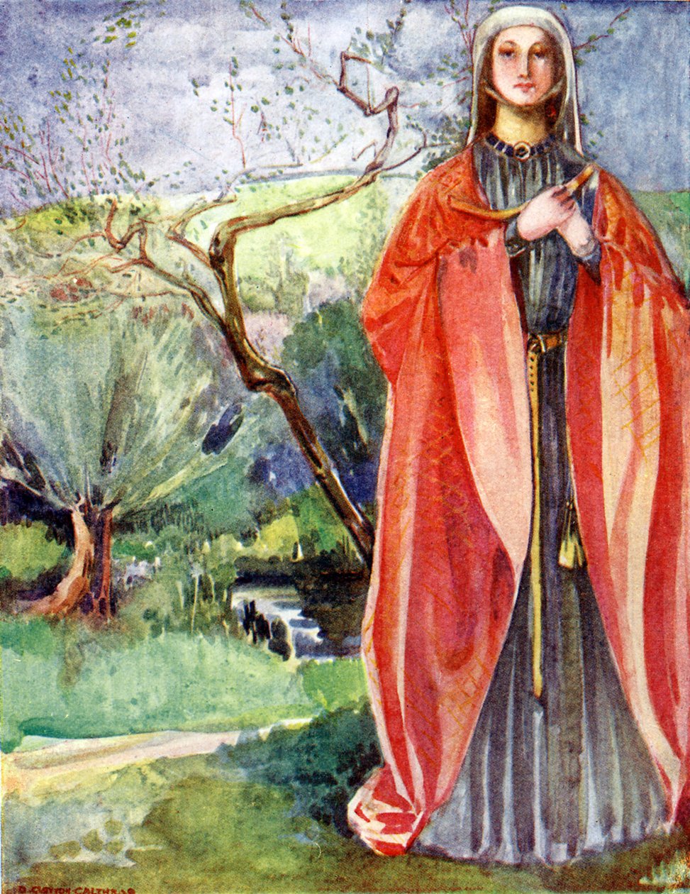 زي المرأة في عهد جون (1199-1216) بواسطة ديون كلايتون كالثروب