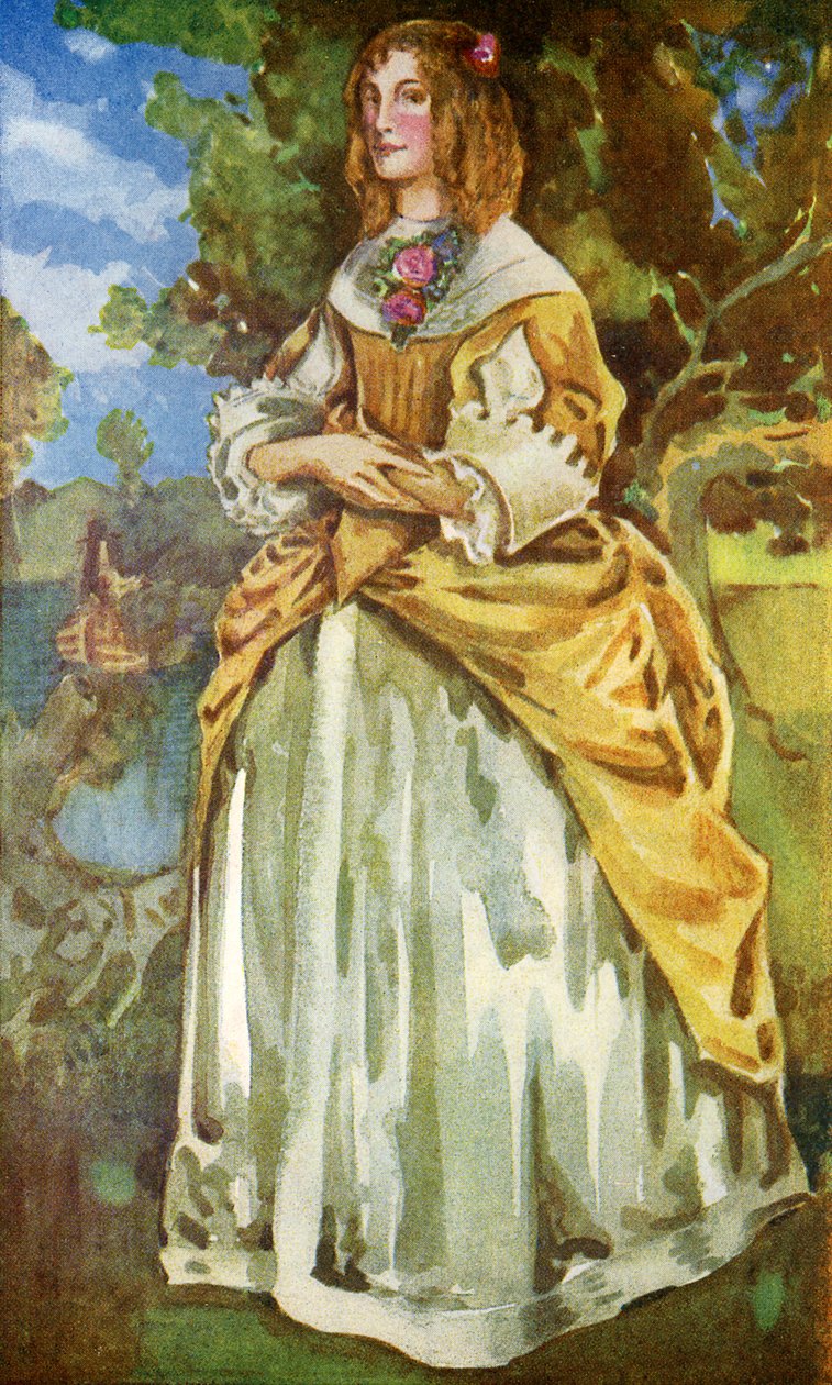 زي المرأة في عهد جيمس الثاني (1685-1689) بواسطة ديون كلايتون كالثروب