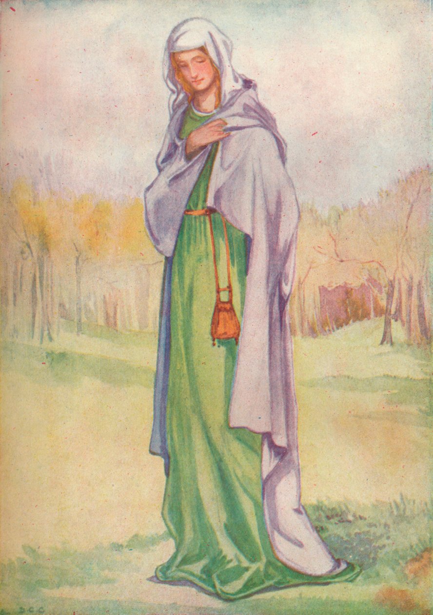"امرأة من زمن هنري الثالث" ، 1907 بواسطة ديون كلايتون كالثروب