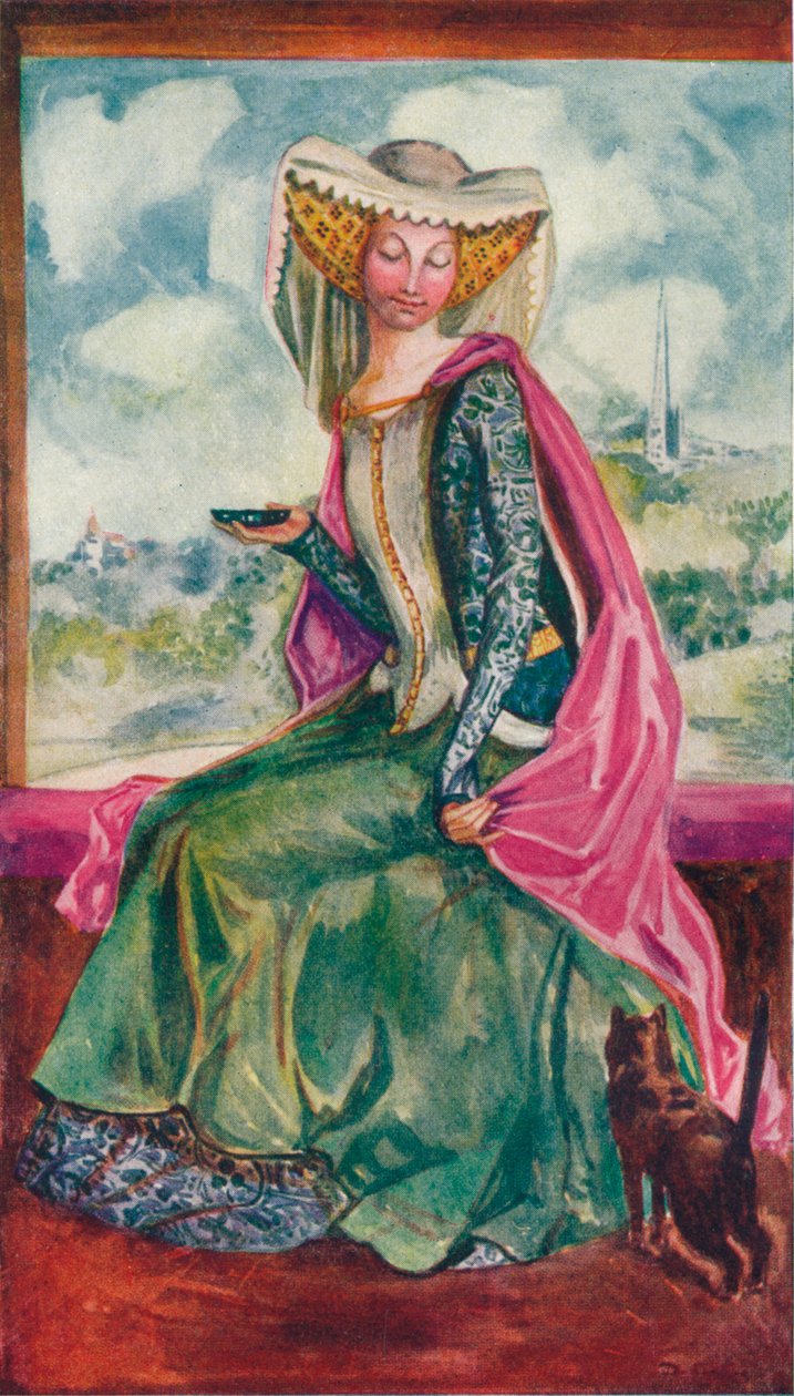 امرأة من زمن هنري الرابع ، 1907 بواسطة ديون كلايتون كالثروب