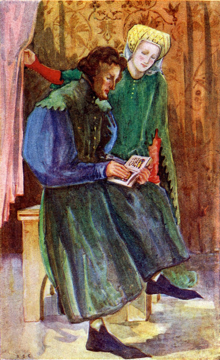 زي الزوجين في عهد هنري الرابع (1399-1413) بواسطة ديون كلايتون كالثروب