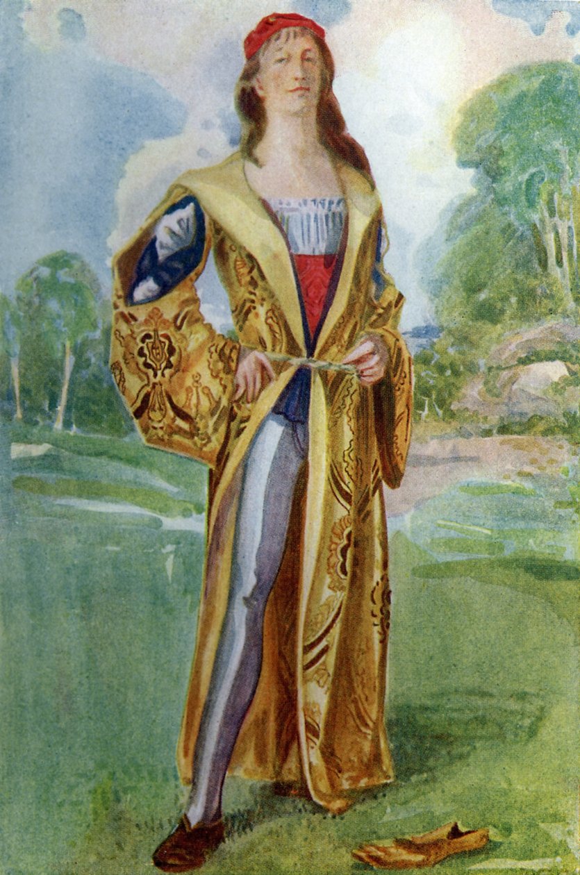 زي الرجل في عهد هنري السابع (1485-1509) بواسطة ديون كلايتون كالثروب