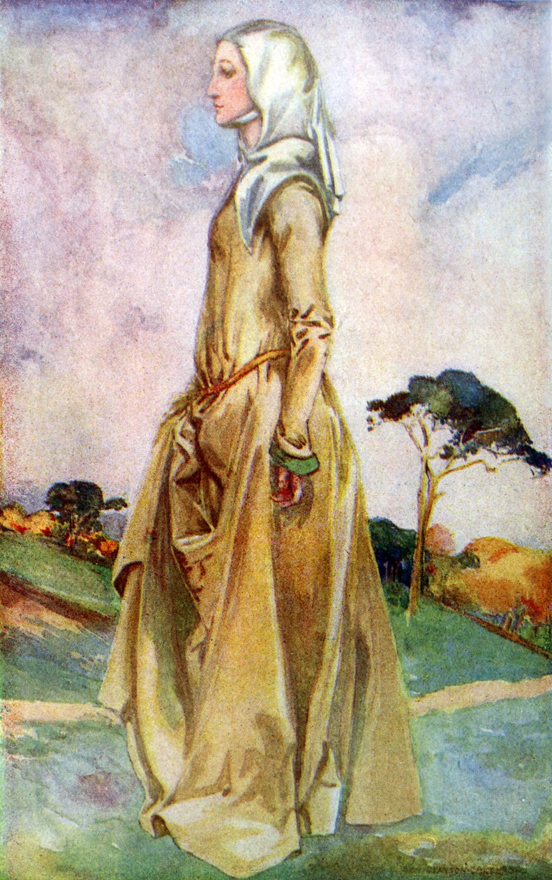 زي المرأة في عهد هنري الثاني (1154-1189) بواسطة ديون كلايتون كالثروب